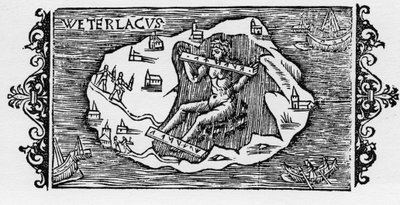 Řetěz čarodějnic - v "Historie severních národů" od Olause Magnuse, Řím 1555 od Unknown artist