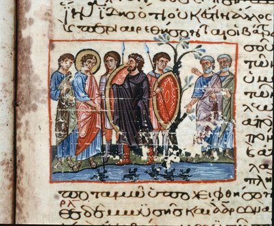 Rány Egypta: invaze miniatury žab z „“Codex de l