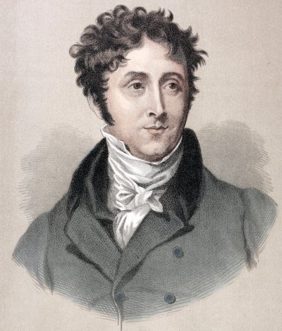Thomas Campbell (1777-1844), skotský básník od Unknown artist