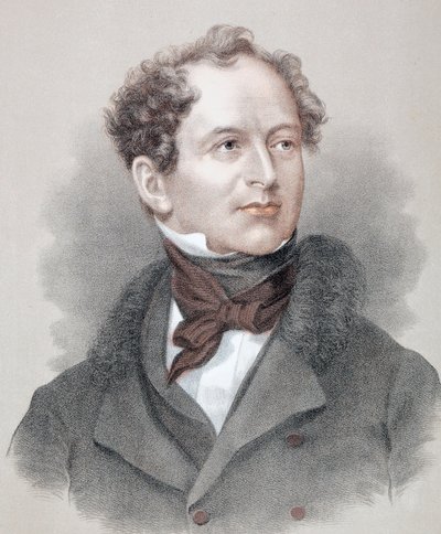Thomas Moore (nebo Thomas More) (1779-1852), irský básník. od Unknown artist