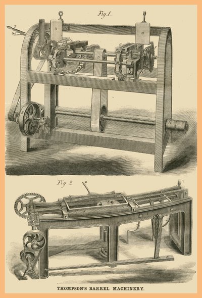 Thompsons Barrel Machinery od Unknown Artist