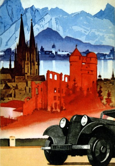 Doprava v Německu od Unknown Artist