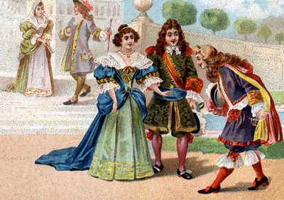 Versailles za Ludvíka XIV. od Unknown artist