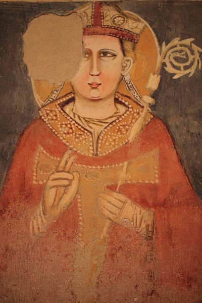 Nástěnná freska v San Zeno Maggiore. Verona od Unknown artist