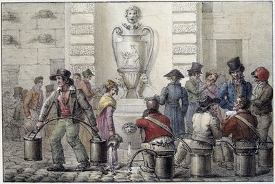 Nosiče vody u fontány od Unknown artist