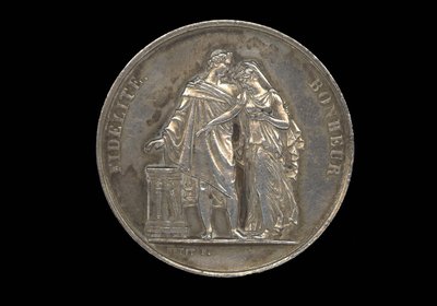 Svatební token: „“Věrnost, štěstí““ od Unknown artist