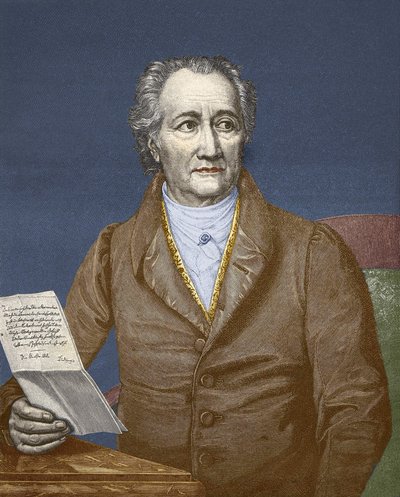 Wolfgang Goethe (1749 - 1832). od Unknown artist