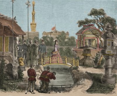 Světová výstava 1873 Vídeň v Rakousku - Vídeňská univerzální výstava - Franz Josef I. Rakouska ( od Unknown artist