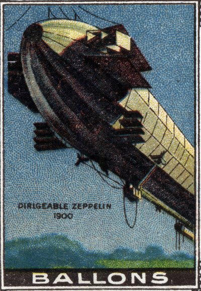 Vzducholoď Zeppelin Balon od Unknown Artist
