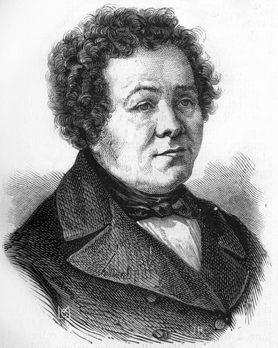 portrét Adolphe Crémieux (1796-1880), francouzský politik. od Unknown artist