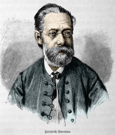 portrét Bedřicha Smetany (1824-1884), českého skladatele a klavíristy. od Unknown artist