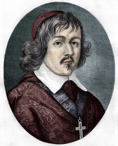 portrét kardinála de Retz (Jean Francois Paul de Gondi (Jean-Francois-Paul de Gondy) (1614-1679), koadjutor pařížského Archeveque, francouzský spisovatel a politik. od Unknown artist