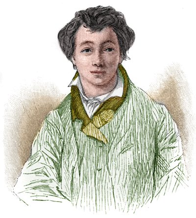 portrét Christiana Johanna Heinricha Heineho (1797-1856), německého básníka a novináře. od Unknown artist