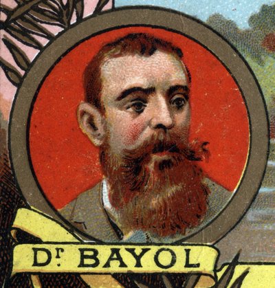portrét Dr. Bayola průzkumníka z Horního Nigeru. od Unknown artist