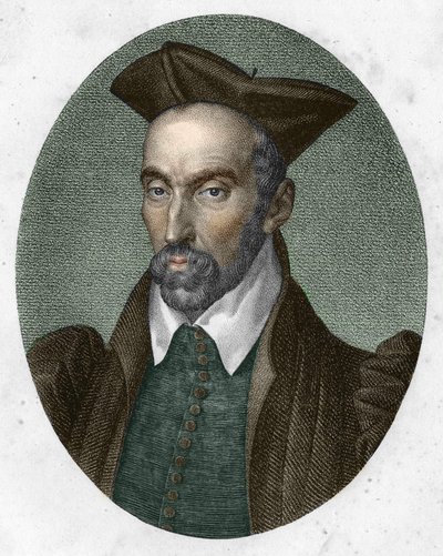 portrét Etienna Pasquiera. Francouzský právník, humanista a historik (1529 až 1615). od Unknown artist
