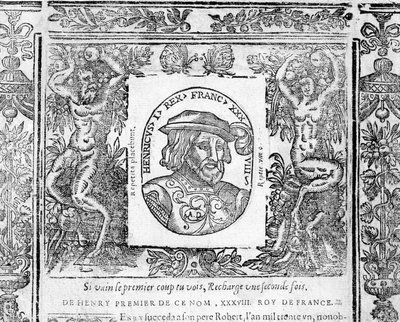 portrét Henriho I., krále Francie od roku 1031 do roku 1060. od Unknown artist