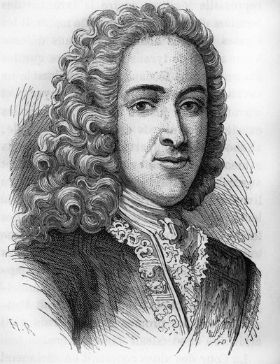portrét Jeana Frédérica Phelypeauxe, hraběte z Maurepas (1701-1781), francouzského státníka. od Unknown artist