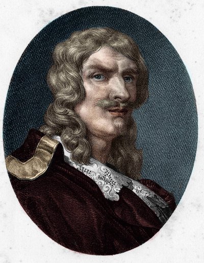portrét Jean de Rotrou. Francouzský dramatik (1609 až 1650). od Unknown artist