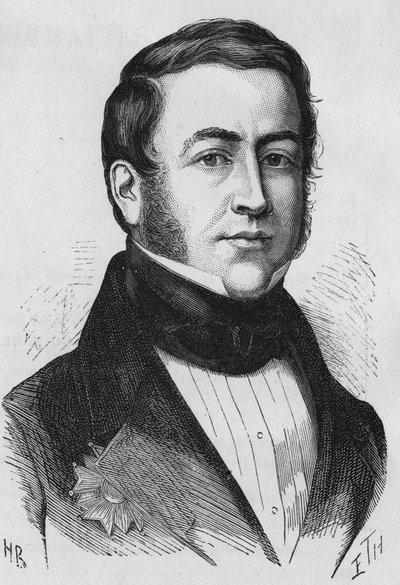 portrét hraběte z MONTALIVET, ministra vnitra v roce 1832. od Unknown artist