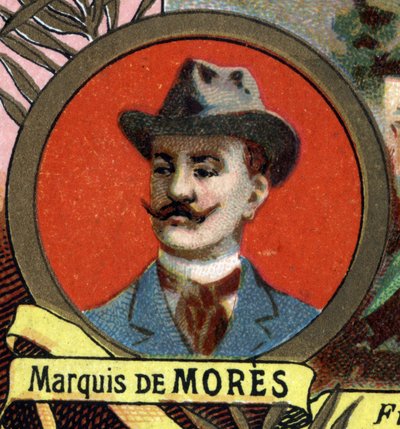 portrét markýze de Mores od Unknown artist