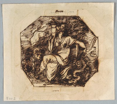 Kresba, Ceres, asi 1810 od Unknown artistUnknown artist