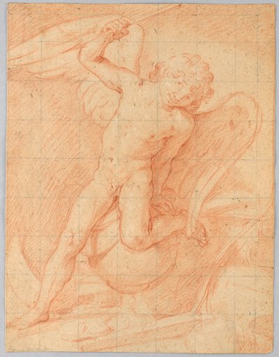 Kresba, Amor, 1650-1700 od Unknown artistUnknown artist