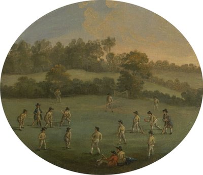 A Game of Cricket (Klub Royal Academy v Marylebone Fields, nyní Regent