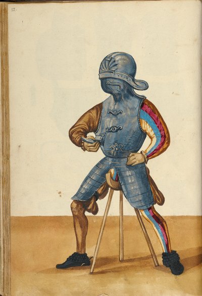 Muž ve zbroji od Unknown artist