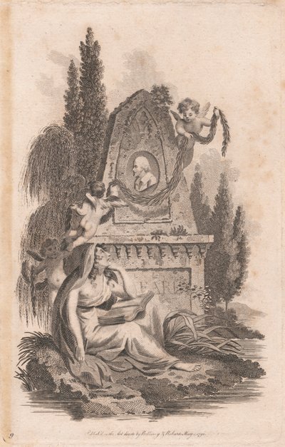 Památník Shakespeara od Unknown artist
