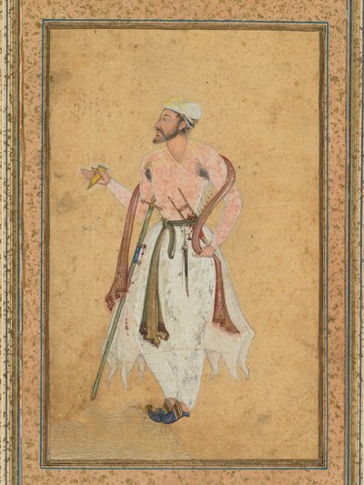 Mughalský dvořan od Unknown artist