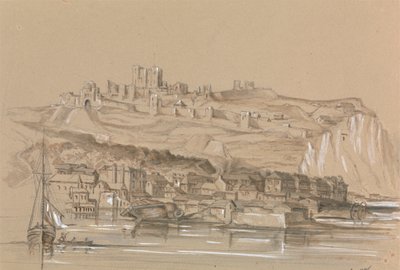 Pohled na město Dover od Unknown artist