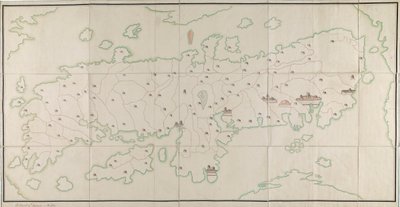 Mapa Japonska nebo Nipon [MS] od Unknown artist