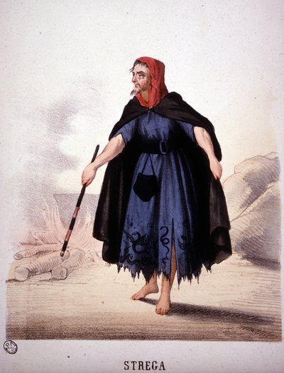 Čarodějnice z Macbetha. od Unknown artist