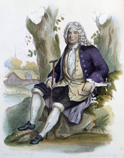 Alain Rene Lesage (Alain-Rene Le Sage) (1668-1747) - v Ed. Mennechet, ""Le Plutarque francais"" od Unknown artist