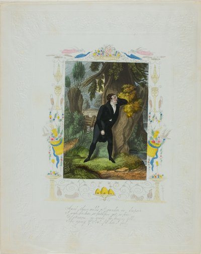 Uprostřed těchto divočin bloudím v zoufalství (valentýnka) od Unknown artist