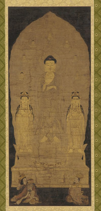 Amitabha triáda od Unknown artist