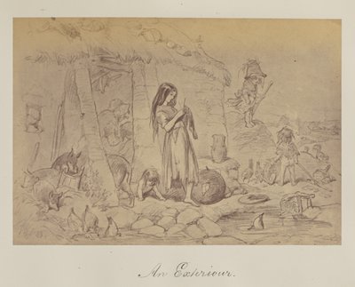 Exteriér (sic). od Unknown artist