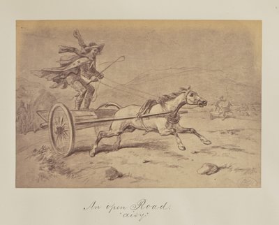 Otevřená cesta. "aisy". od Unknown artist