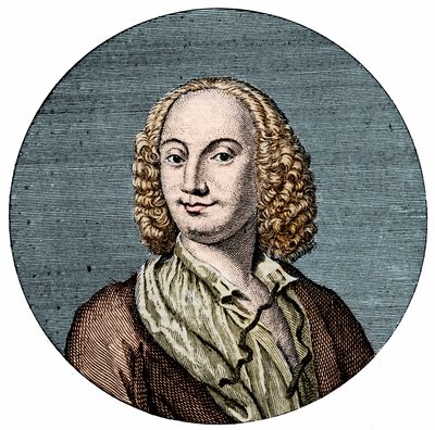 Antonio Vivaldi (1678-1741), italský skladatel. od Unknown artist