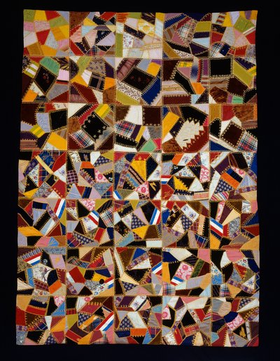 Přehoz na postel (Crazy Quilt) od Unknown artist