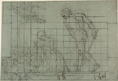 Stětí hlavy světici od Unknown artist