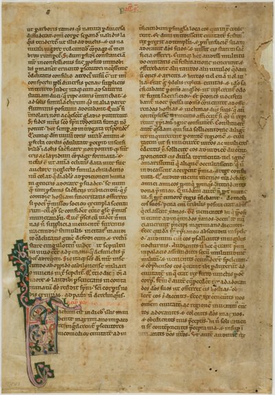 Bifolia z Vita Sanctorum neboli Životů svatých od Unknown artist