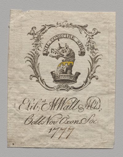 Knihovna: Elizabeth M. Watt, M.D. od Unknown artist