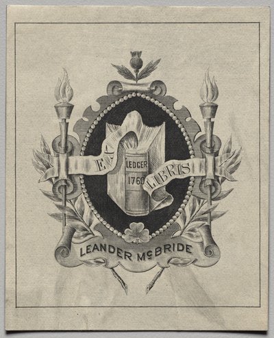 Knihovna: Leander McBride od Unknown artist