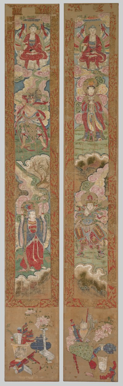 Buddhistický panel od Unknown artist