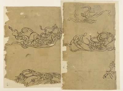 Buddhistický anděl - Apsaras od Unknown artist