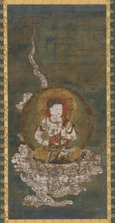 Buddhistické božstvo: Gokei Monju (Manjushri) od Unknown artist