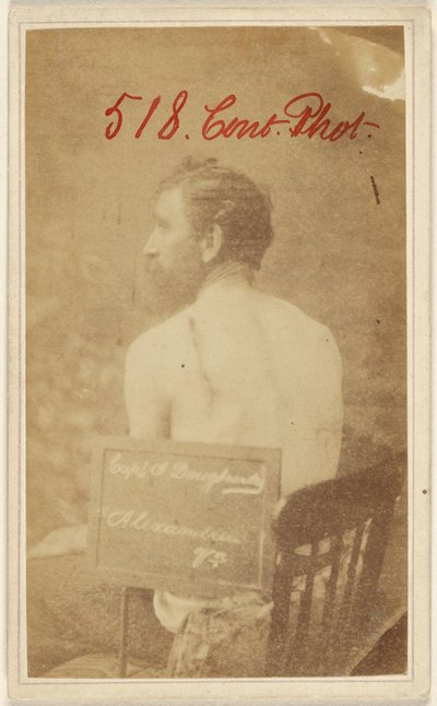 [Kapitán (---illeg.) Dougherty, Alexandria, Va., oběť občanské války] od Unknown artist
