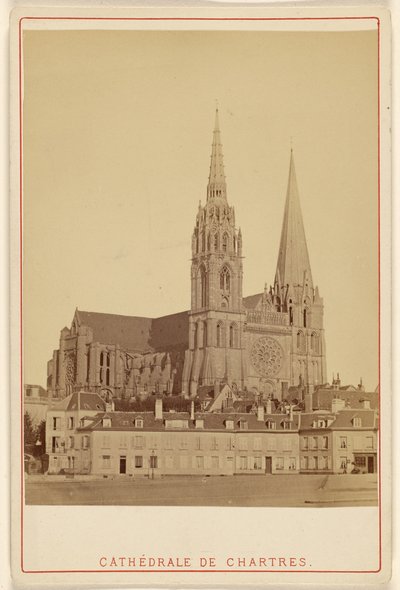Cathedrale de Chartes od Unknown artist