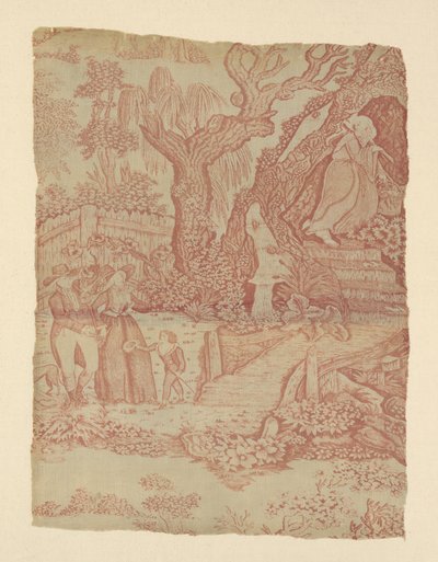 Střídání ročních období (Textilie na nábytek) od Unknown artist
